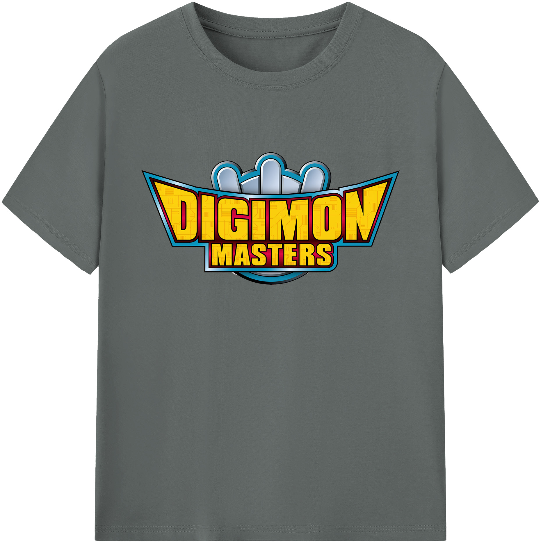 （画像用） Digimon デジタルモンスター/デジモン 綿100％ メンズ半袖Tシャツ｜肌触りやわらか＆通気性